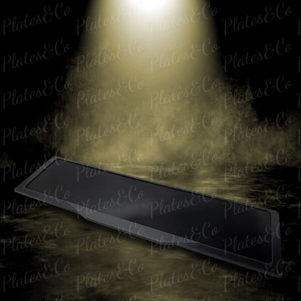 Luxury 4D Number Plate - Oblong Size